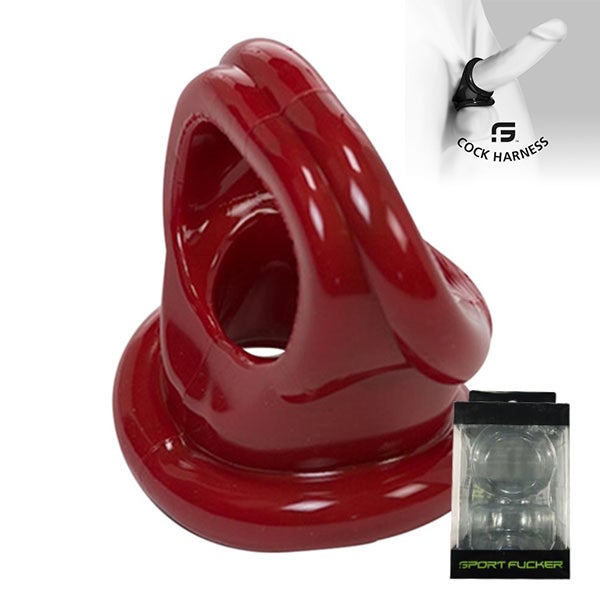 Sport Fucker: Cock Harness (punainen)