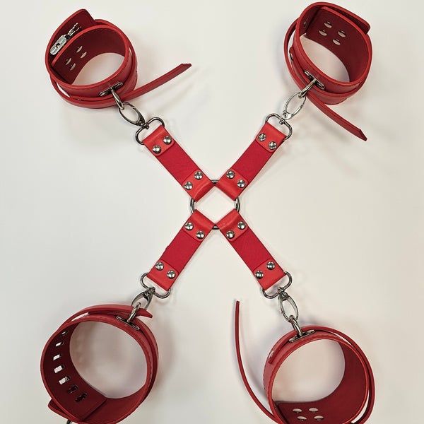 Ristisidontasetti Punainen