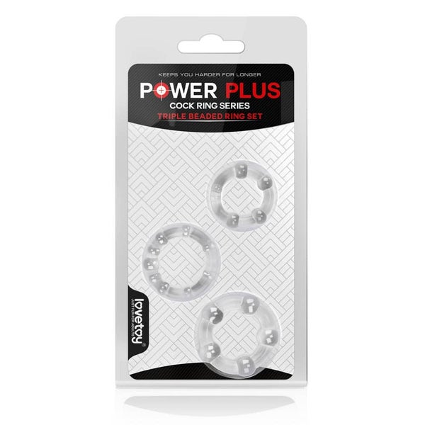 Power Plus Rings - kirkas rengassetti
