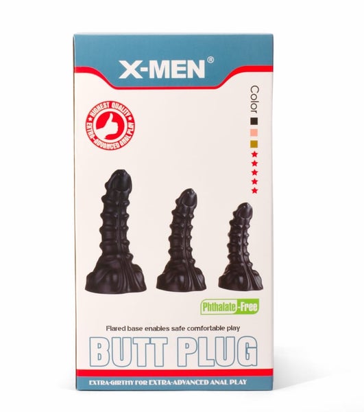 X-MEN Anaalitappi Monster Plug 3 L