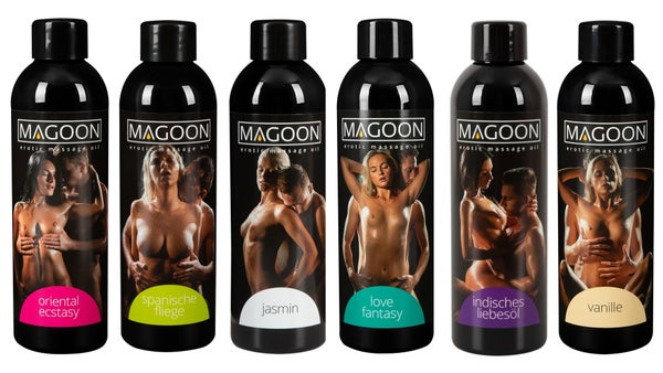 Magoon Erotic Massage Oil &ndash; Hieronta&ouml;ljy - useita tuoksuja