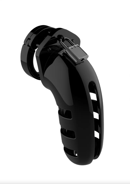 #06 Chastity - 5.5-tuumainen penish&auml;kki (musta)