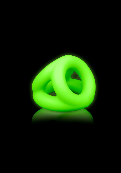 Cockring & Ball Strap - Glow in the Dark 732