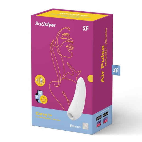 Satisfyer: Curvy 1+ (valkoinen)